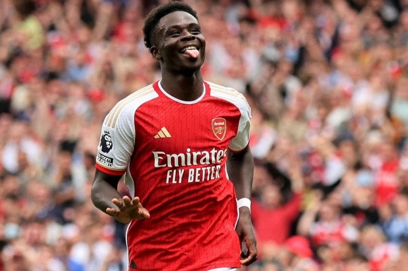 Bukayo Saka: Hành Trình Từ Cậu Bé Hale End Đến Biểu Tượng Mới Của Arsenal